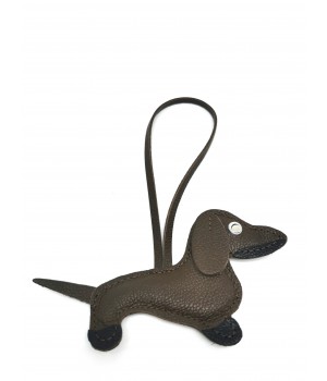 Брелок для сумки «Такса». Цвет шоколадный Брелок для сумки «Такса». Цвет шоколадный