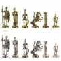 Шахматы "Римские воины" 36х36 см мрамор