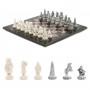 Шахматы подарочные "Северные народы" 40х40 см камень креноид