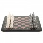 Шахматы подарочные "Северные народы" 40х40 см камень креноид