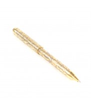 Подарочная шариковая ручка в деревянной коробке Златоуст