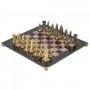 Шахматы подарочные "Викинги" с бронзовыми фигурами 40х40 см 118060