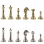 Подарочные шахматы "Стаунтон" 28х28 см из змеевика 120761