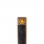 Электронная спиральная зажигалка для сигарет камень обсидиан зарядка от USB