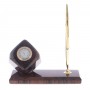 Мини-набор с ручкой "Глаз" камень обсидиан коричневый 122147