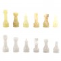 Настольные шахматы "Стандарт" доска 30х30 см камень оникс мрамор 121662
