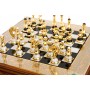 Подарочные шахматы из камня "Баталия" Златоустовская гравюра 113329