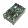 Ларец из натурального камня серафинит 13,5х9х7 см