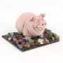 Сувенир "Свин стоит" из мрамолита 119344