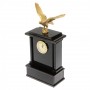 Настольные часы "Орел"из черного обсидиана 129608