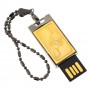 Флеш-карта с гравировкой символа знака зодиака "Скорпион" Златоуст USB 2.0 32 Gb в подарочной упаковке