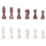 Шахматы с гравировкой "Турнирные" доска 36х36 см лемезит белый мрамор 126143
