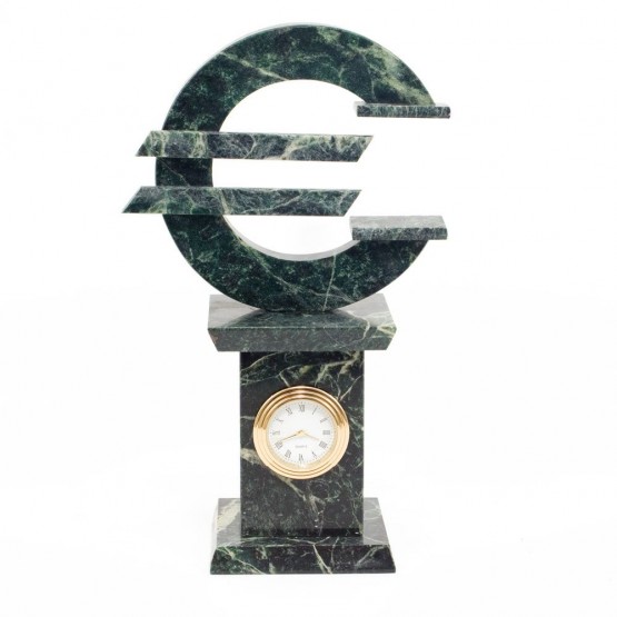 Часы "Евро" змеевик 115047