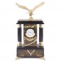 Каминные часы из камня с бронзой "Орел" 119783