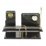 Настольный набор "Кремлевский" камень змеевик мрамор 119602
