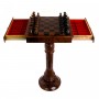 Шахматный стол с фигурами "Классический" камень обсидиан 124914
