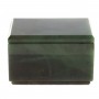Нефритовая шкатулка 8х5,7х5 см / шкатулка для ювелирных украшений / для хранения бижутерии / шкатулка из камня