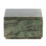Шкатулка из нефрита 8х6х5 см / шкатулка для ювелирных украшений / для хранения бижутерии / шкатулка из камня