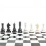 Настольная игра Шахматы Шашки Нарды 3 в 1 из камня 44х44 см