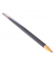 Ручка шариковая из натурального обсидиана черная