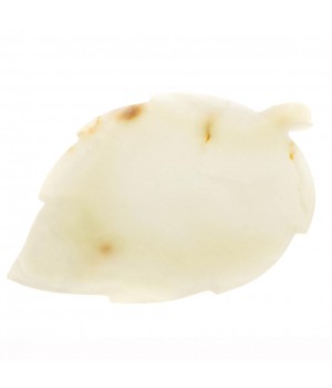 Тарелка "Лист" из оникса 22,5х15,5х1,5 см (7) 130094