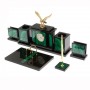 Настольный набор "Орел" из малахита 129854