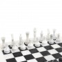 Шахматы настольные "Классические" доска 38х38 см камень мрамор