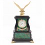 Часы "Орел" азурмалахит бронза 116636