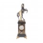 Часы "Конь с попоной" офиокальцит бронза 116640