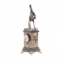 Часы "Конь с попоной" офиокальцит бронза 116640