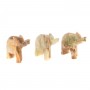 Статуэтка из оникса "Слон" 15х4х12 см (6) / декоративная фигурка / сувенир из камня