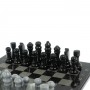 Шахматы "Турнирные" доска 33х33 см мрамор гранит 128405