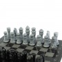 Шахматы "Турнирные" доска 33х33 см мрамор гранит 128405