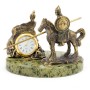 Часы "Нужный камень" бронза змеевик 116177