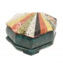 Шкатулка Ракушка с мозаикой малая 17х12х8 см 116951
