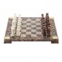 Шахматы с гравировкой "Турнирные" доска 36х36 см из гранита / Шахматы подарочные / Шахматный набор / Настольная игра