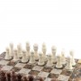 Шахматы с гравировкой "Турнирные" доска 36х36 см из гранита / Шахматы подарочные / Шахматный набор / Настольная игра