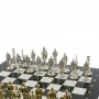 Шахматы "Великая Отечественная война" доска 40х40 см мрамор змеевик 129834