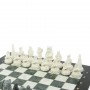 Шахматы "Северные народы" доска 40х40 см шабровский змеевик мрамор 128087