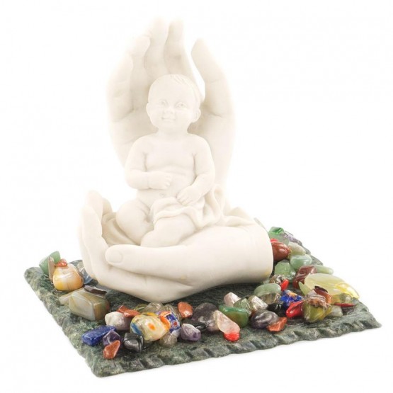 Сувенир "Родительская нежность" из мрамолита 119850