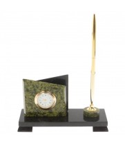 Настольный мини-набор из змеевика 113257