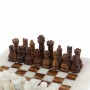 Каменные шахматы "Сувенирные" мрамор, оникс доска 20х20 см 128894