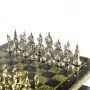 Шахматный ларец "Русь" из змеевика 121209