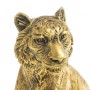Декоративная фигурка "Тигрица" на подставке из змеевика - символ года Тигра