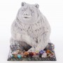 Сувенир "Медведь сидит" из мрамолита 119009