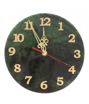Часы настенные из нефрита 21х21х2 см 127119