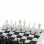 Шахматы "Люкс" из мрамора доска 30х30 см 129205