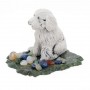 Сувенир "Щенок Пудель" из мрамолита 116329