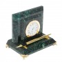 Настольные часы из змеевика 16х10х13,5 см 126919