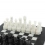 Каменные шахматы "Сувенирные" из мрамора доска 20х20 см 128892